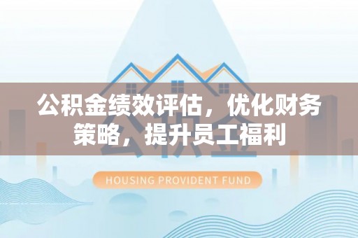 零陵公积金绩效评估，优化财务策略，提升员工福利