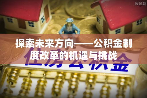 零陵探索未来方向——公积金制度改革的机遇与挑战