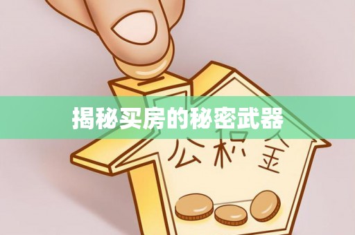 零陵揭秘买房的秘密武器