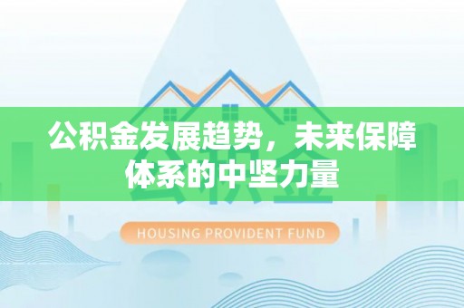 零陵公积金发展趋势，未来保障体系的中坚力量