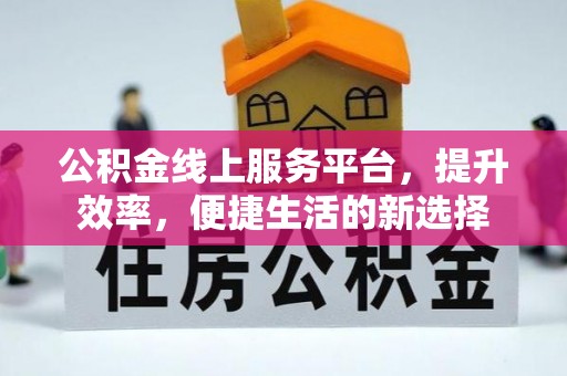零陵公积金线上服务平台，提升效率，便捷生活的新选择